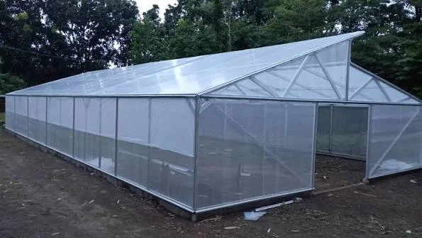 Konstruksi Greenhouse Rangka Baja Ringan